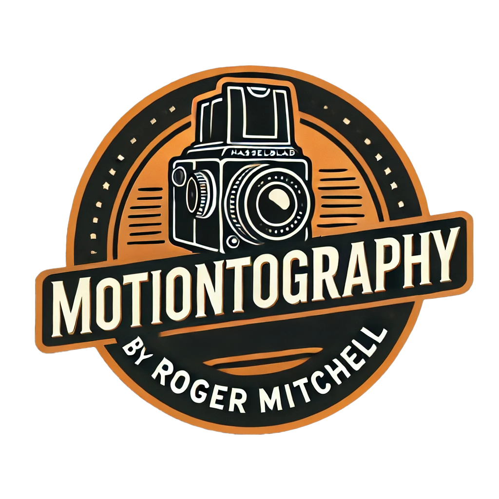 Motiontography Logo - Composite Photography by Roger Mitchell